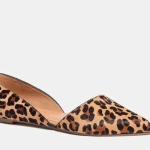 J.CREW Leopard pointed toe flat